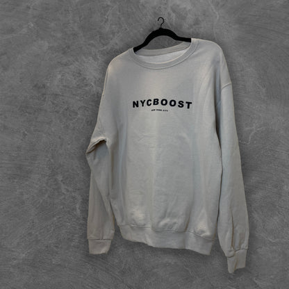 'modern' fleece crewneck